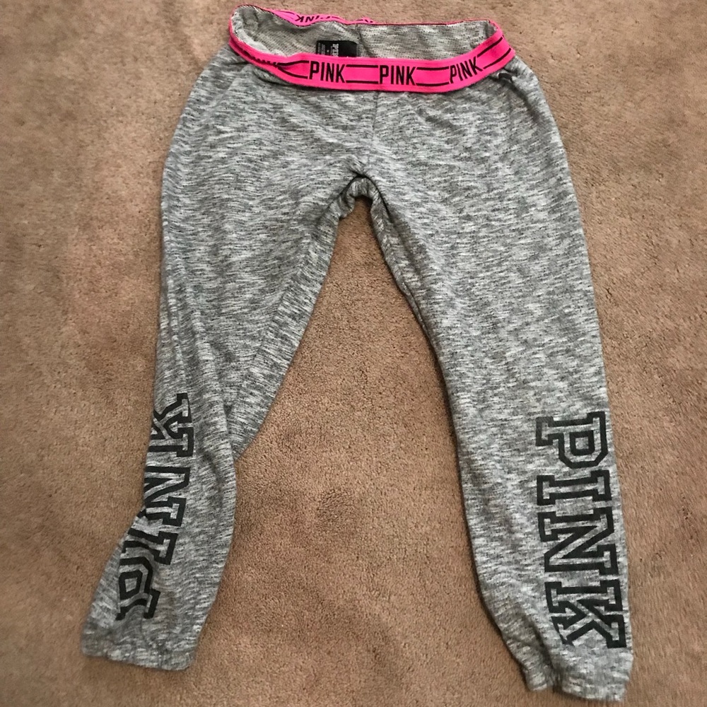 Vs pink sweat pants